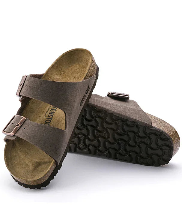 סנדלי בירקנשטוק מקוריים עם רצועות חומות, נעלי קיץ איכותיות מבית CHOZEN
