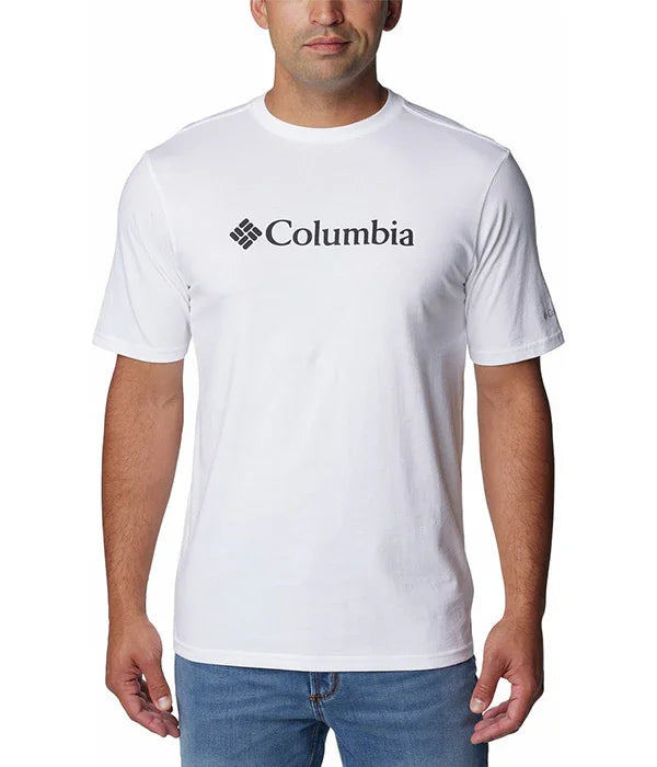 חולצת קולומביה לגבר בצבע לבן, מותג מוביל מבית קבוצת אלפא CHOZEN