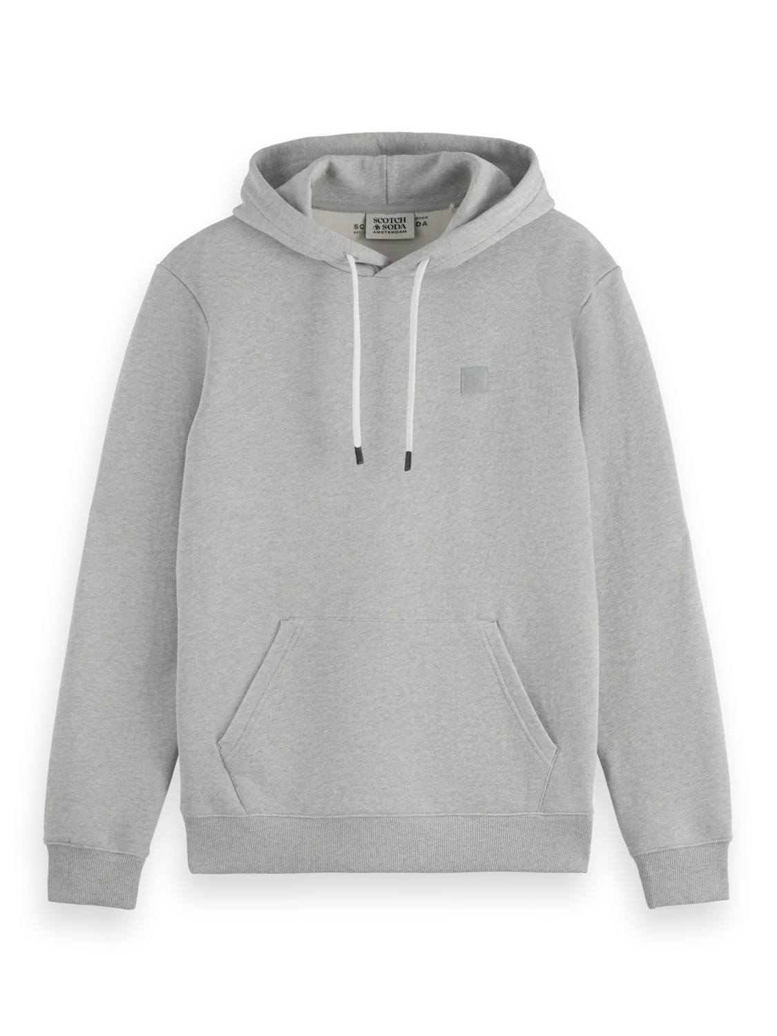 קפוצ'ון אפור סקוטש אנד סודה, עיצוב מינימליסטי, מותגים מובילים קבוצת אלפא CHOZEN