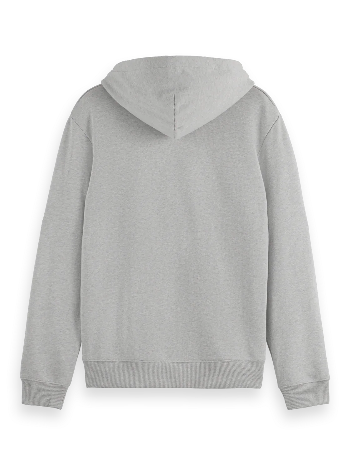 קפוצ׳ון אפור חלק לגברים CHOZEN, מבט אחורי, אופנה יומיומית מהמותגים המובילים