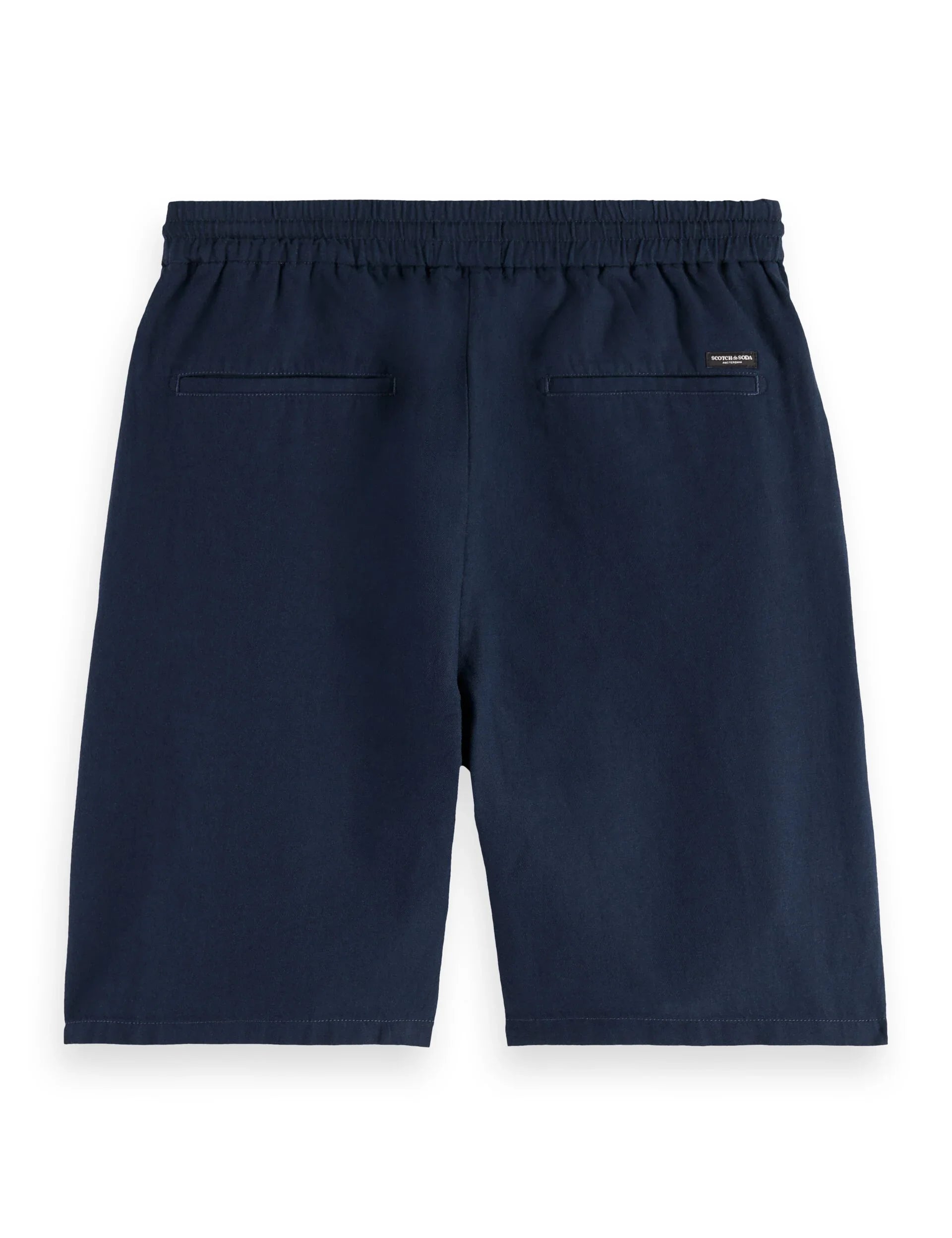 מכנסי ברמודה כחולים עם גומי במותן, עיצוב מינימליסטי HOMEPAGE CHOZEN