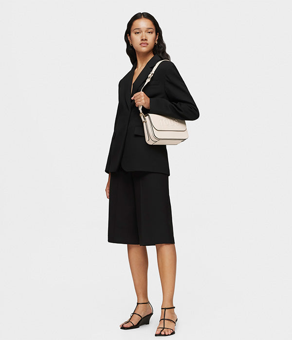 טואוס תיק צד בינוני BRENDA בצבע בז'