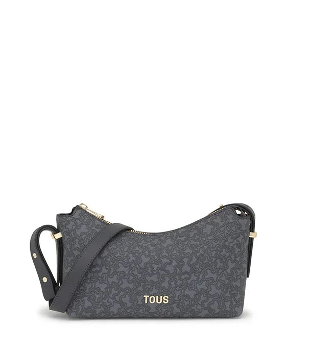 תיק צד אופנתי לנשים של TOUS בדוגמת שחור-אפור, מוצג על רקע לבן, מבית קבוצת אלפא
