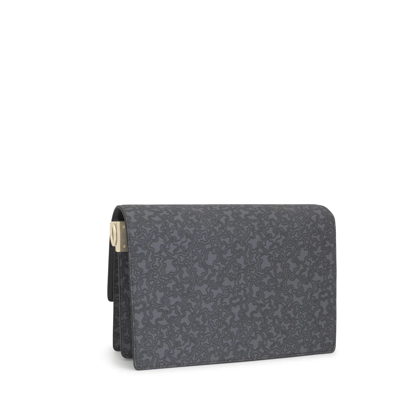 תיק כתף מעוצב בצבע אפור כהה עם דוגמת פסיפס, מבית המותגים CHOZEN