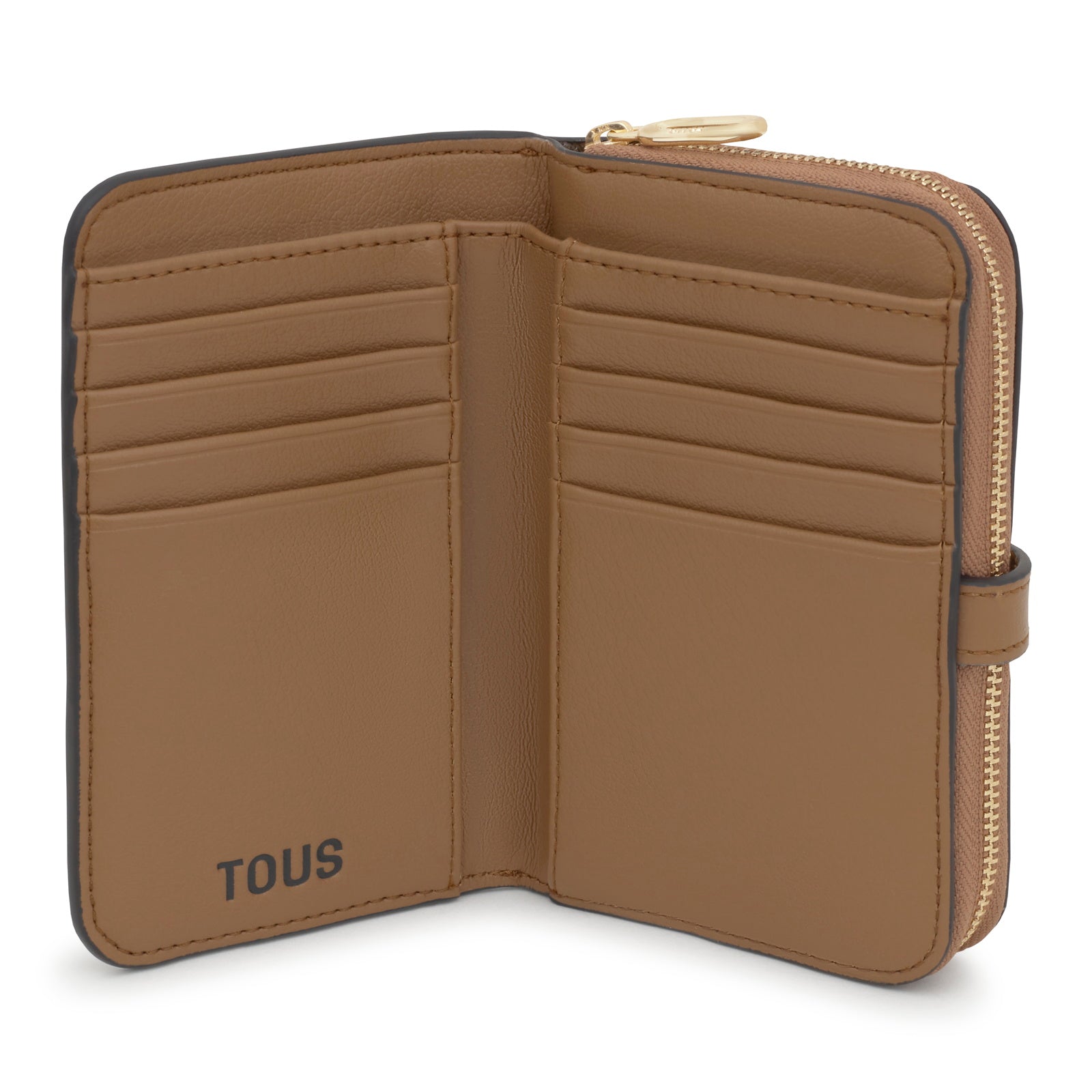 טואוס ארנק Buckles Silhouette בצבע חום