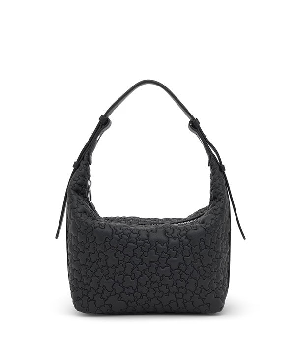 טואוס תיק צד Puffy Bear בצבע שחור