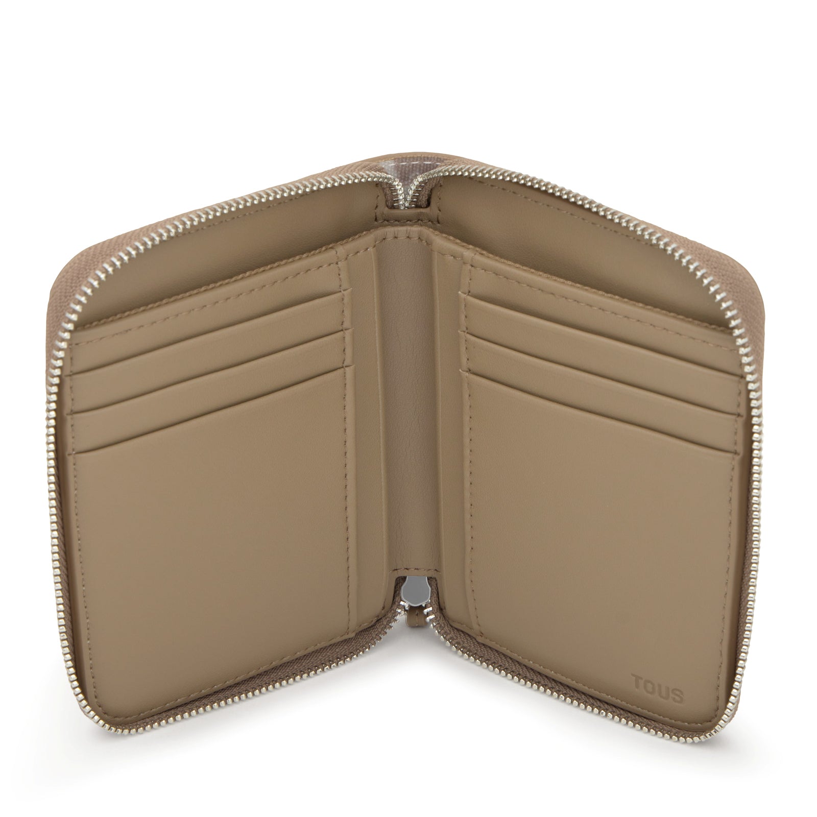 טואוס ארנק Double Way Bear בצבע בז'