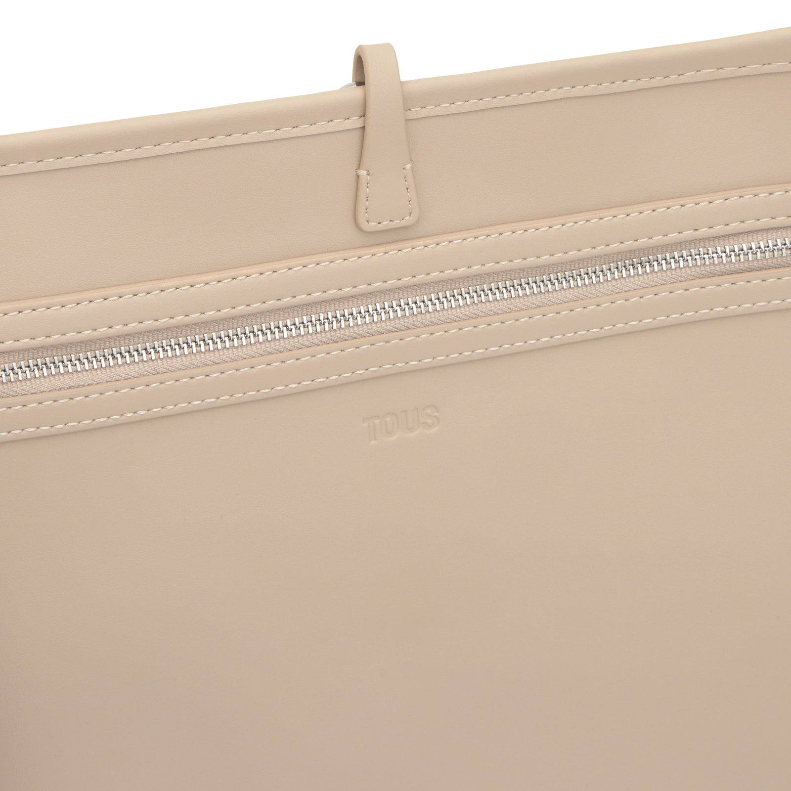 טואוס תיק כתף Manifesto Double Way בצבע בז'