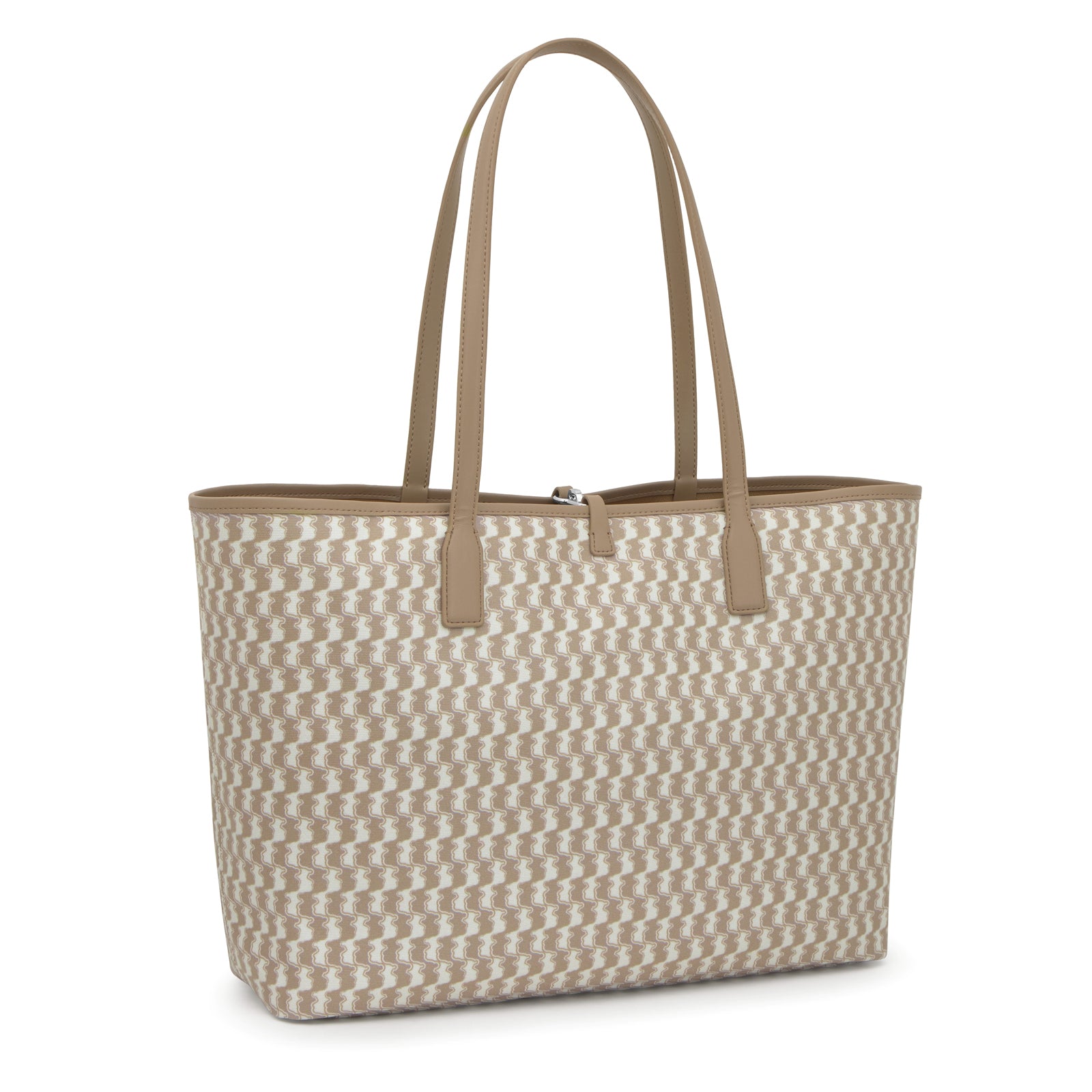 טואוס תיק כתף Double Way Bear בצבע בז'