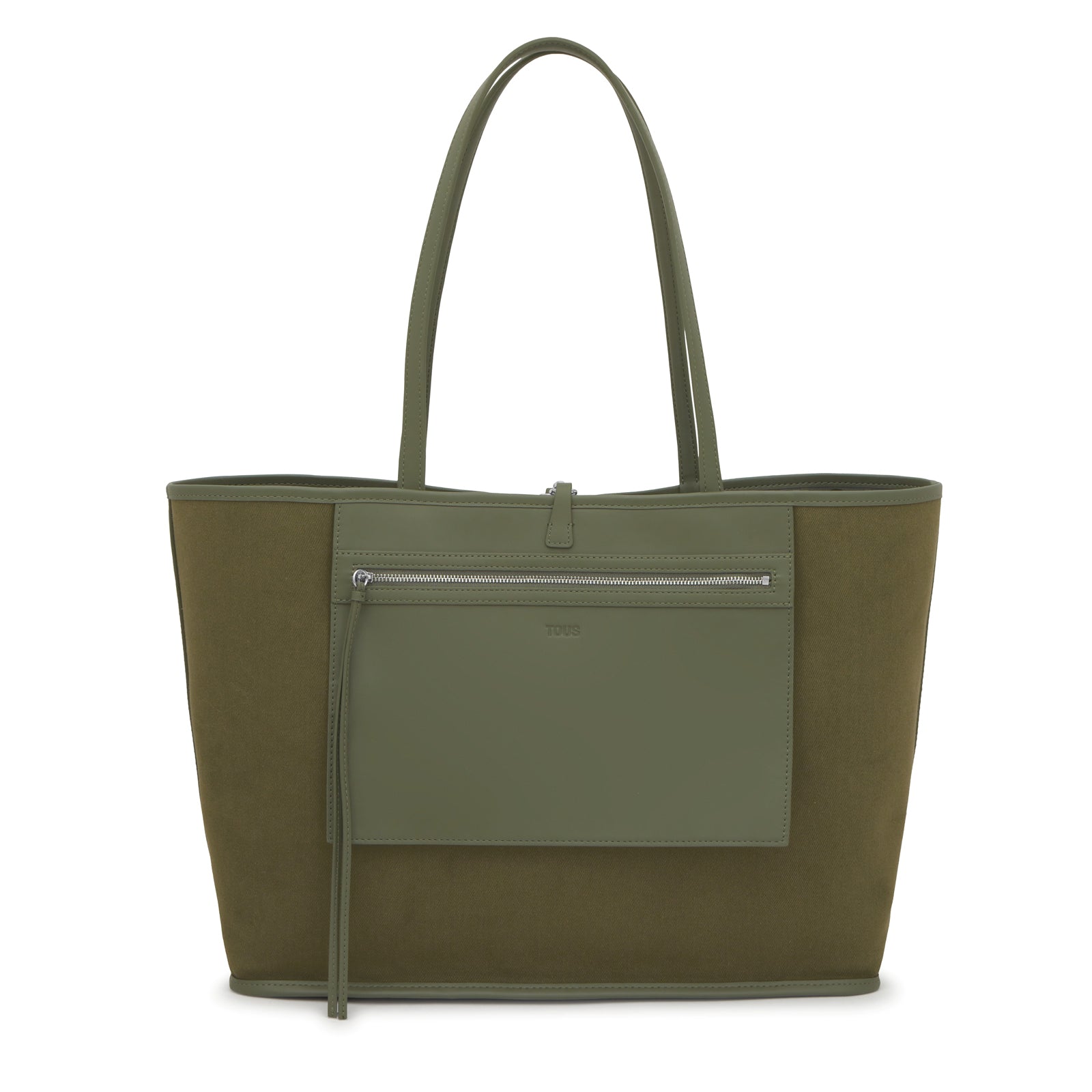 טואוס תיק כתף Manifesto Double Way בצבע חאקי