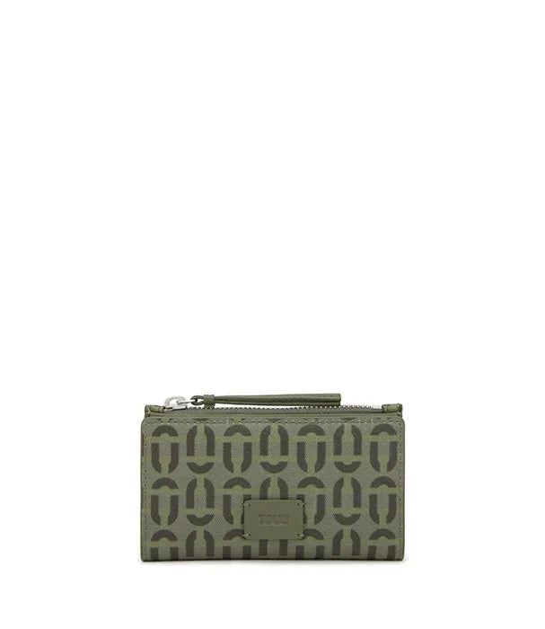 ארנק ירוק עם דוגמת מותג CHOZEN, ריצ'רץ' עליון ועיצוב יוקרתי, מבית קבוצת אלפא