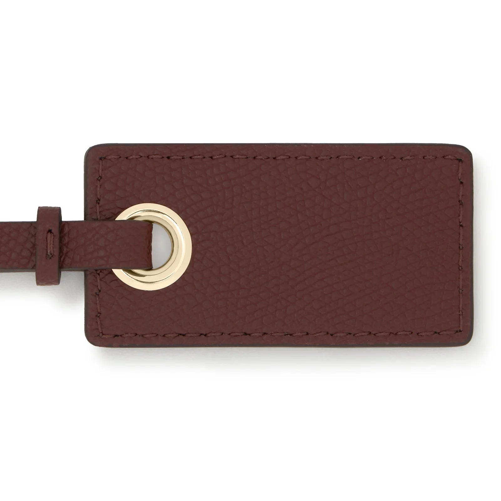 תג מזוודה מעור חום עם עיטור מוזהב, CHOZEN, מוצר יוקרה מהיבואן הרשמי קבוצת אלפא