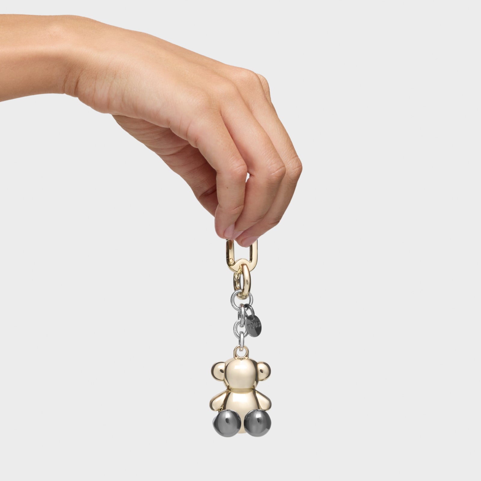 טואוס מחזיק מפתחות דובי Bold Bear בצבע זהב