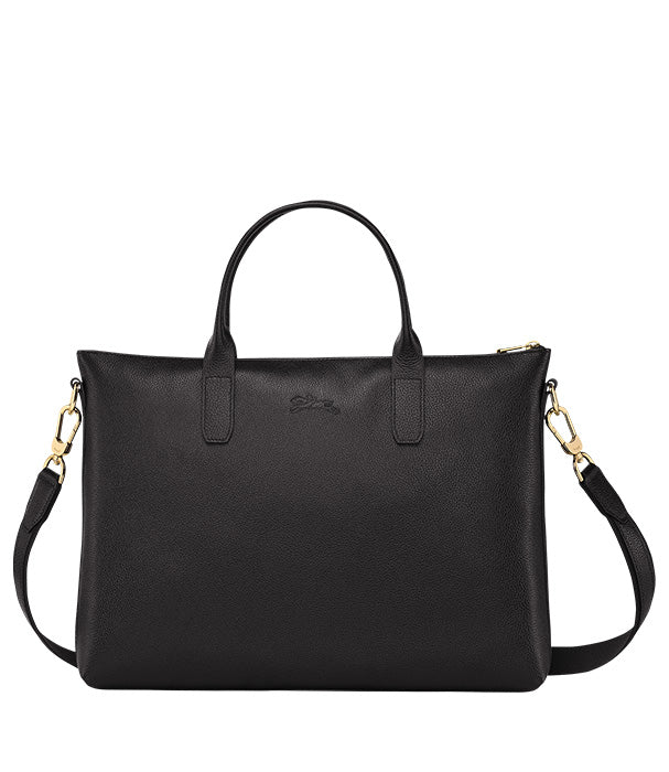 לונגשאמפ תיק מסמכים קטן לה פולונה שחור - CHOZEN