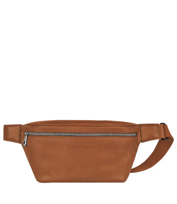 תיק מותן עור חום עם רוכסן קדמי מבית המותגים של CHOZEN קבוצת אלפא