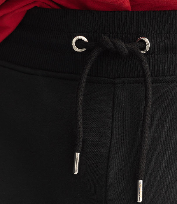 גאנט מכנסי טרנינג בשילוב לוגו לגברים