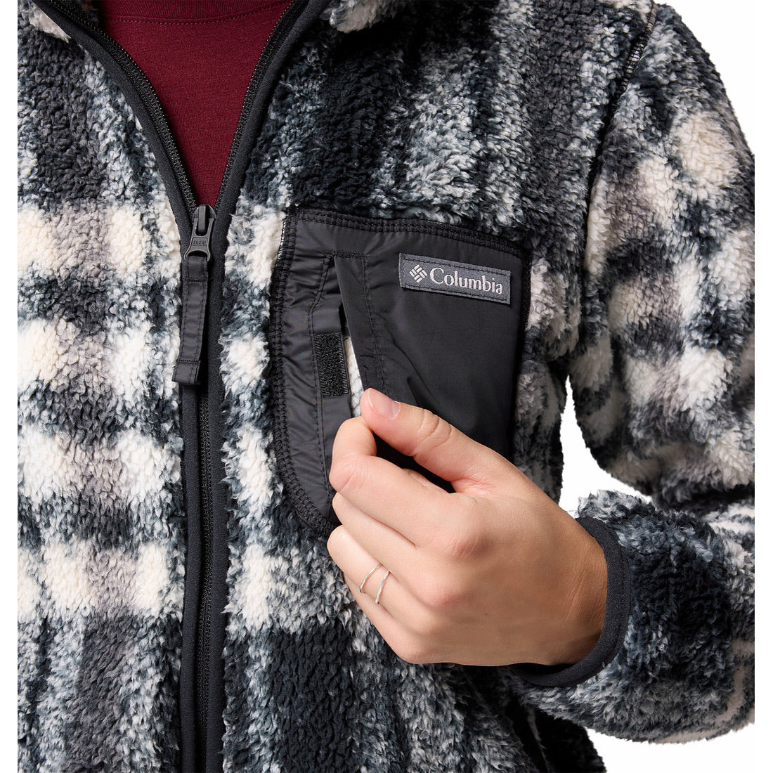 קולומביה מעיל פליז WEST BEND לנשים