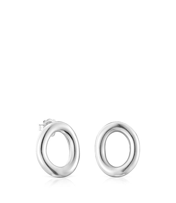 טואוס עגילי Hav Circle מכסף