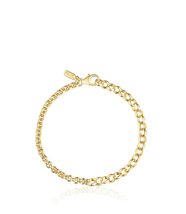 צמיד זהב קלאסי מעוצב של CHOZEN על רקע לבן, תכשיטי יוקרה קבוצת אלפא