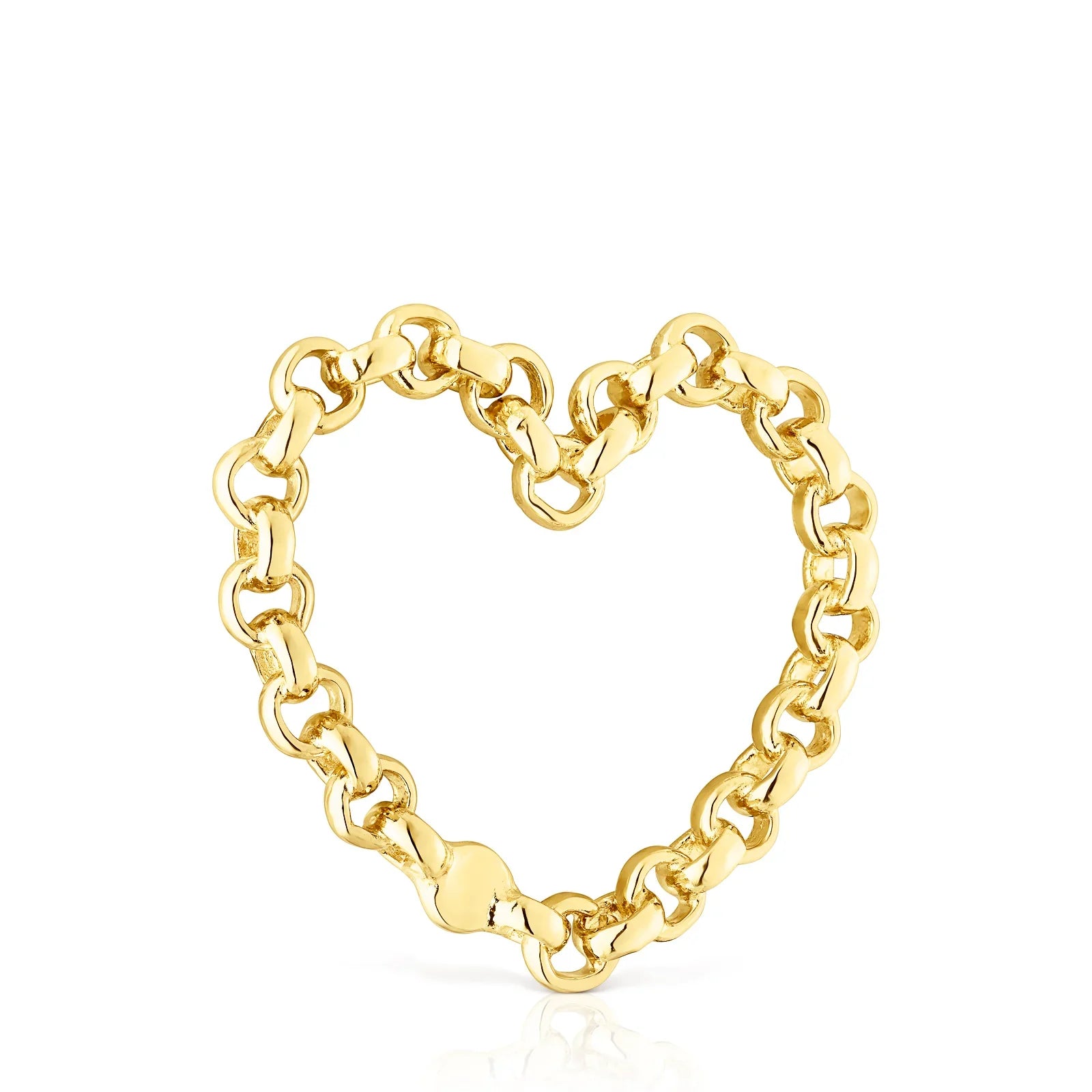 שרשרת זהב בצורת לב מבית CHOZEN, תכשיט יוקרתי מהמומחים של קבוצת אלפא