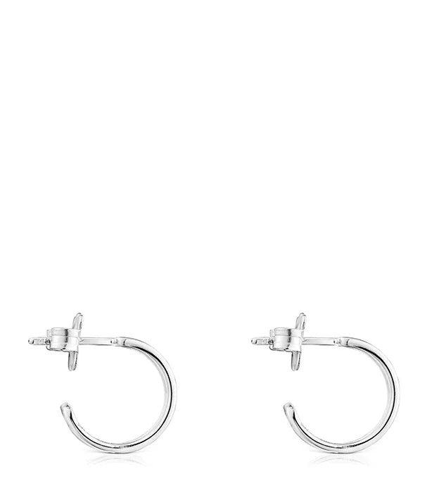 עגילי חישוק כסף עדינים מבית CHOZEN, תכשיטים יוקרתיים מהיבואן הרשמי קבוצת אלפא