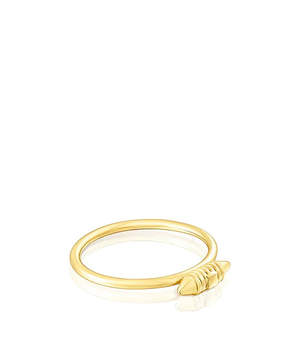 טבעת זהב דקה עם עיטור מעודן, תכשיט יוקרתי מקבוצת אלפא מותג CHOZEN