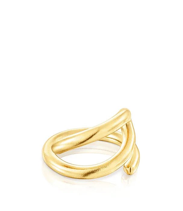 טבעת זהב יוקרתית בעיצוב מודרני מבית CHOZEN, תכשיט אופנה לקבוצת אלפא