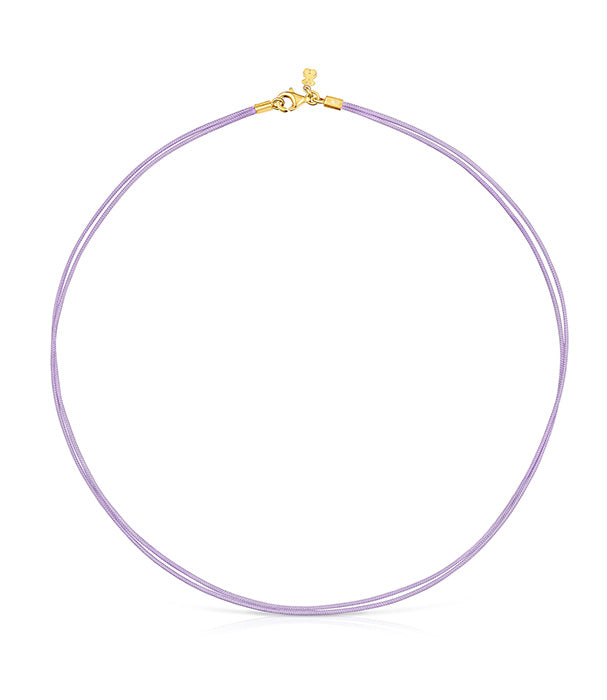 טואוס שרשרת Nylon Basics מניילון סגול לילך