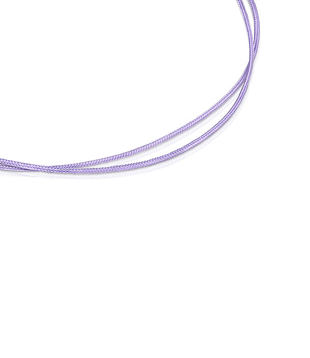 טואוס שרשרת Nylon Basics מניילון סגול לילך