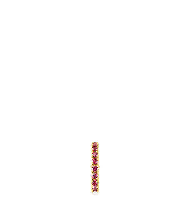 טואוס הליקס Straight מוורמיל כסף עם אבני רודוליט