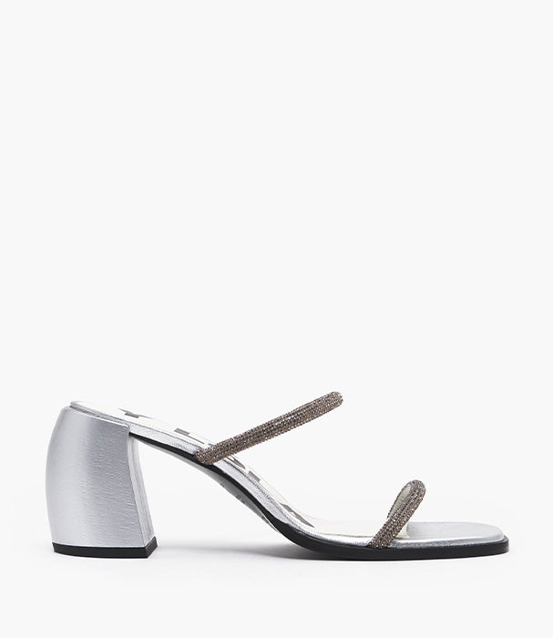 בימבה אי לולה נעלי עקב כסופות לנשים - CHOZEN