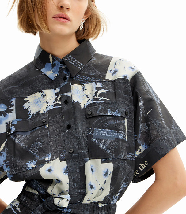 דזיגואל אוברול קצר לנשים