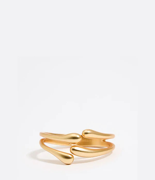 טבעת זהב אופנתית עם עיצוב מודרני, תכשיטים יוקרתיים CHOZEN מבית קבוצת אלפא