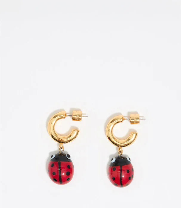 עגילי זהב מעוצבים תליון פרת משה רבנו, CHOZEN, מותגים מובילים