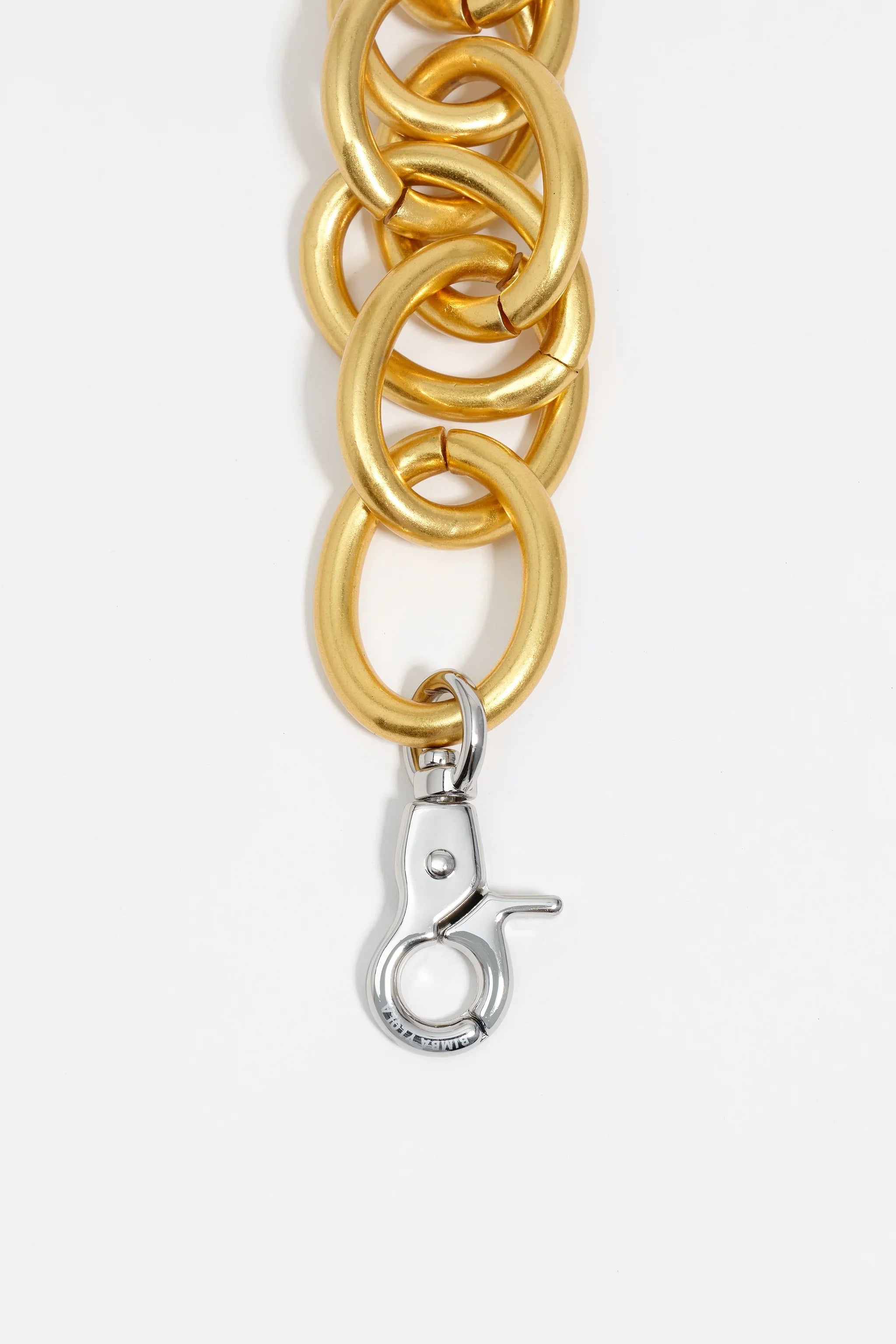 שרשרת חוליות זהב עם סוגר כסף, אקססוריז יוקרתי מבית CHOZEN