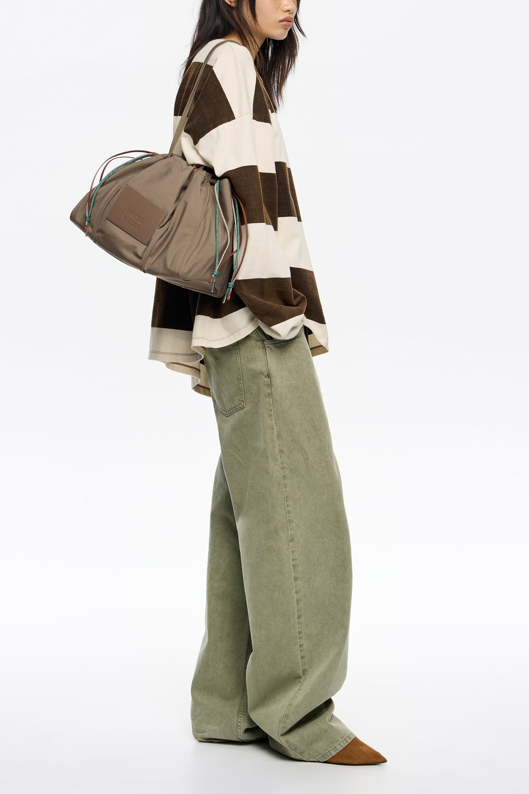 בימבה אי לולה תיק כתף גדול לנשים