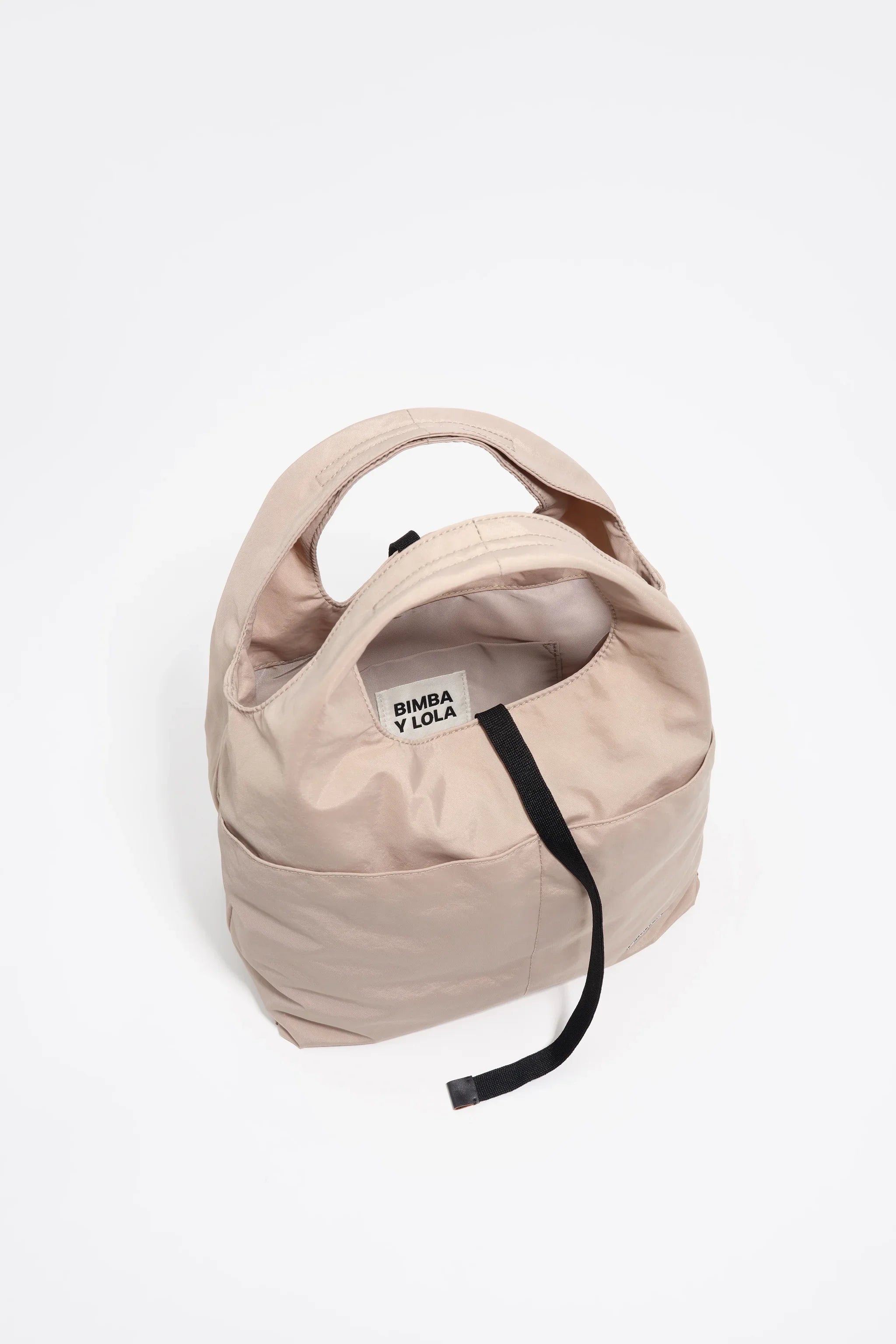 תיק יד בז' אופנתי של BIMBA Y LOLA, עיצוב מינימליסטי, בלעדי ל-CHOZEN קבוצת אלפא