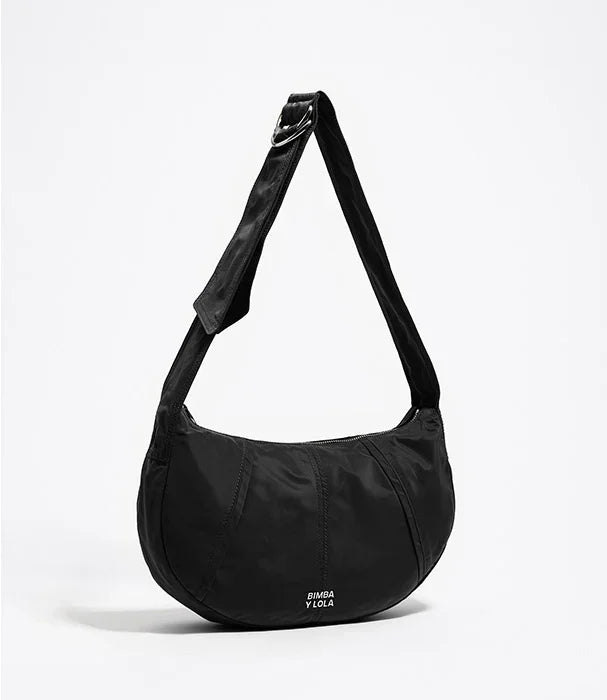 תיק צד שחור Bimba Y Lola לנשים אופנתי, עיצוב מודרני, ביבוא קבוצת אלפא CHOZEN