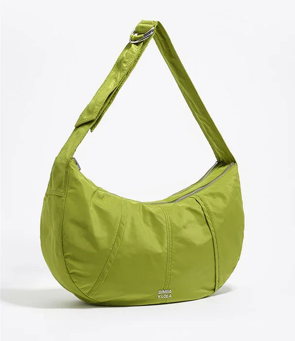 תיק כתף ירוק של BIMBA Y LOLA, עיצוב מודרני, מבית מותגים מובילים ב-CHOZEN