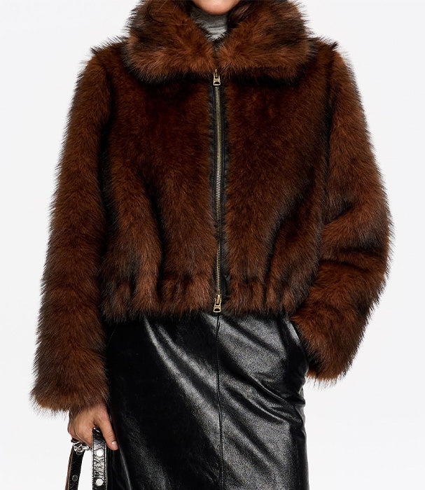 בימבה אי לולה מעיל פרוותי לנשים