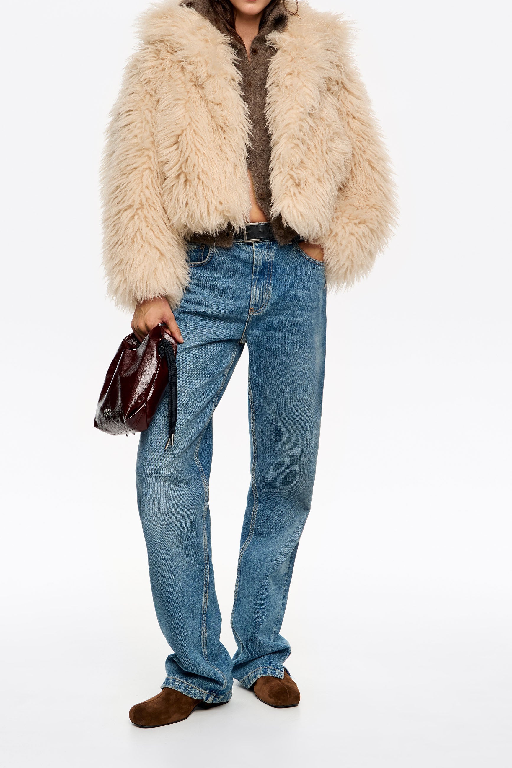 בימבה אי לולה מעיל פרוותי לנשים