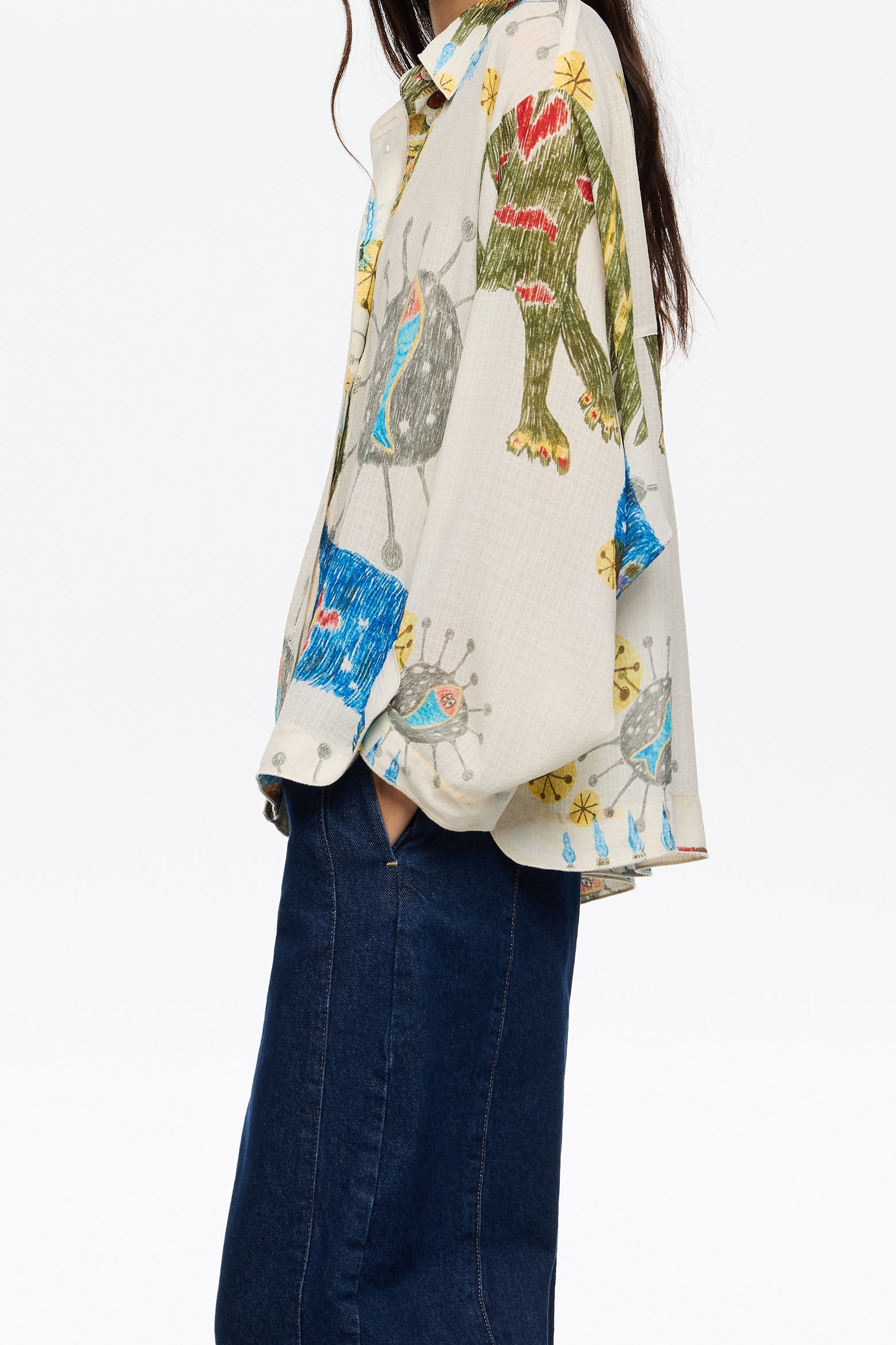 בימבה אי לולה חולצה מכופתרת לנשים