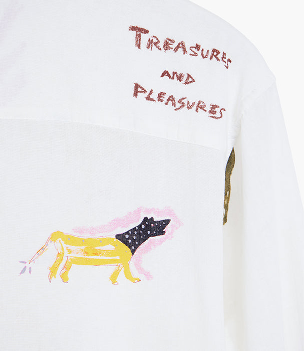 דזיגואל חולצה מכופתרת לגברים