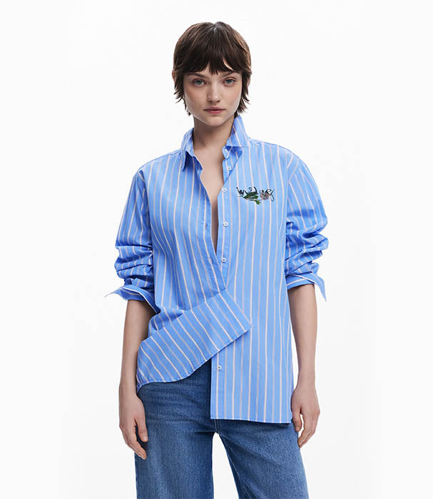 דזיגואל חולצה מכופתרת לנשים