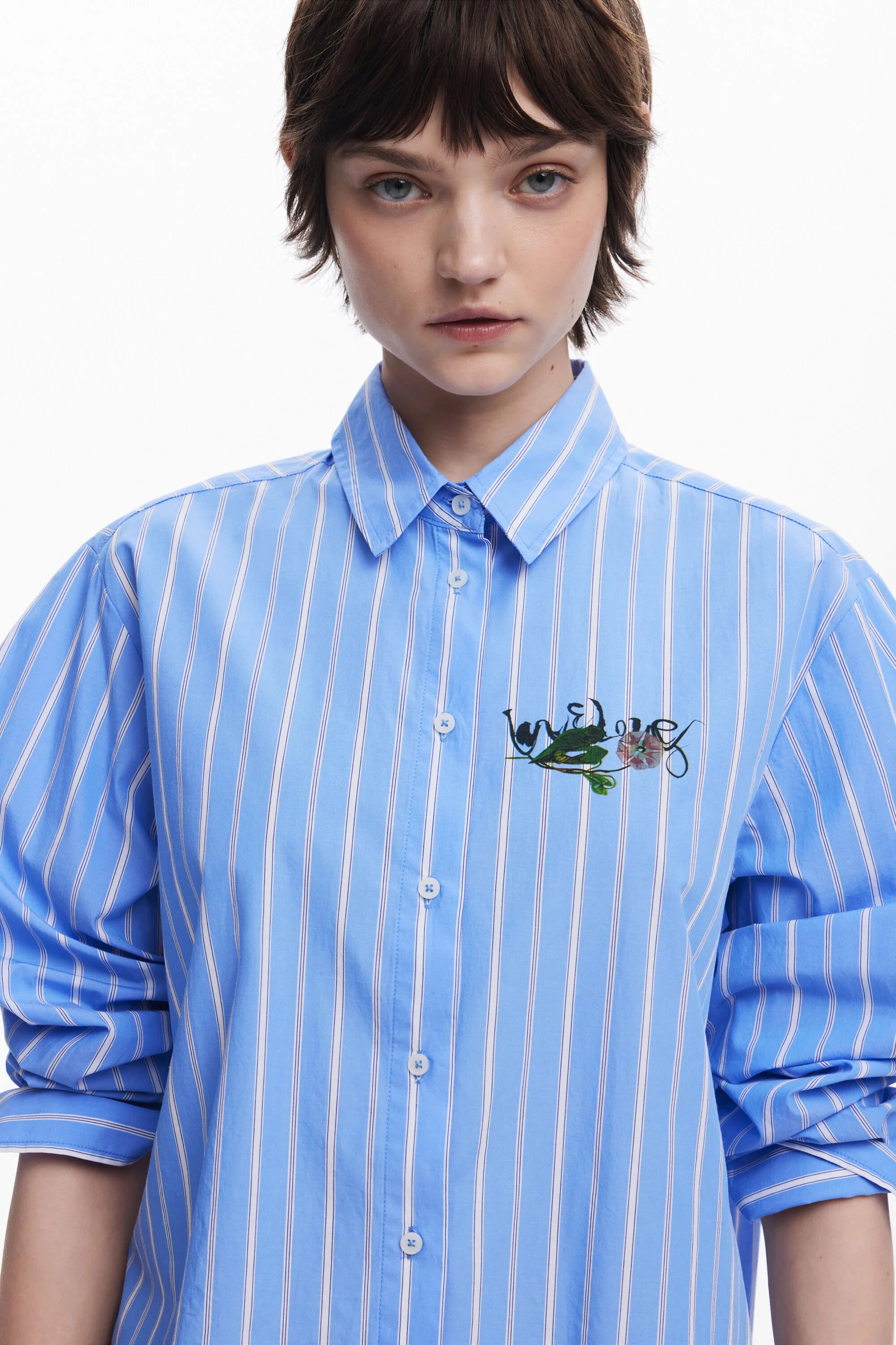 דזיגואל חולצה מכופתרת לנשים