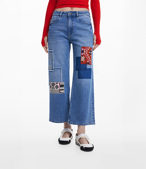 דזיגואל ג'ינס רחב לנשים