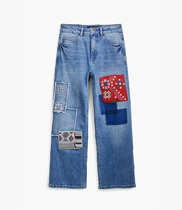 דזיגואל ג'ינס רחב לנשים