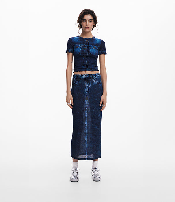 דזיגואל חצאית מידי לנשים