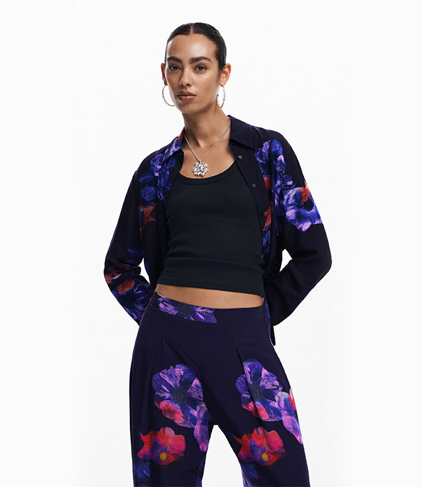 דזיגואל מכנסיים מתרחבים לנשים