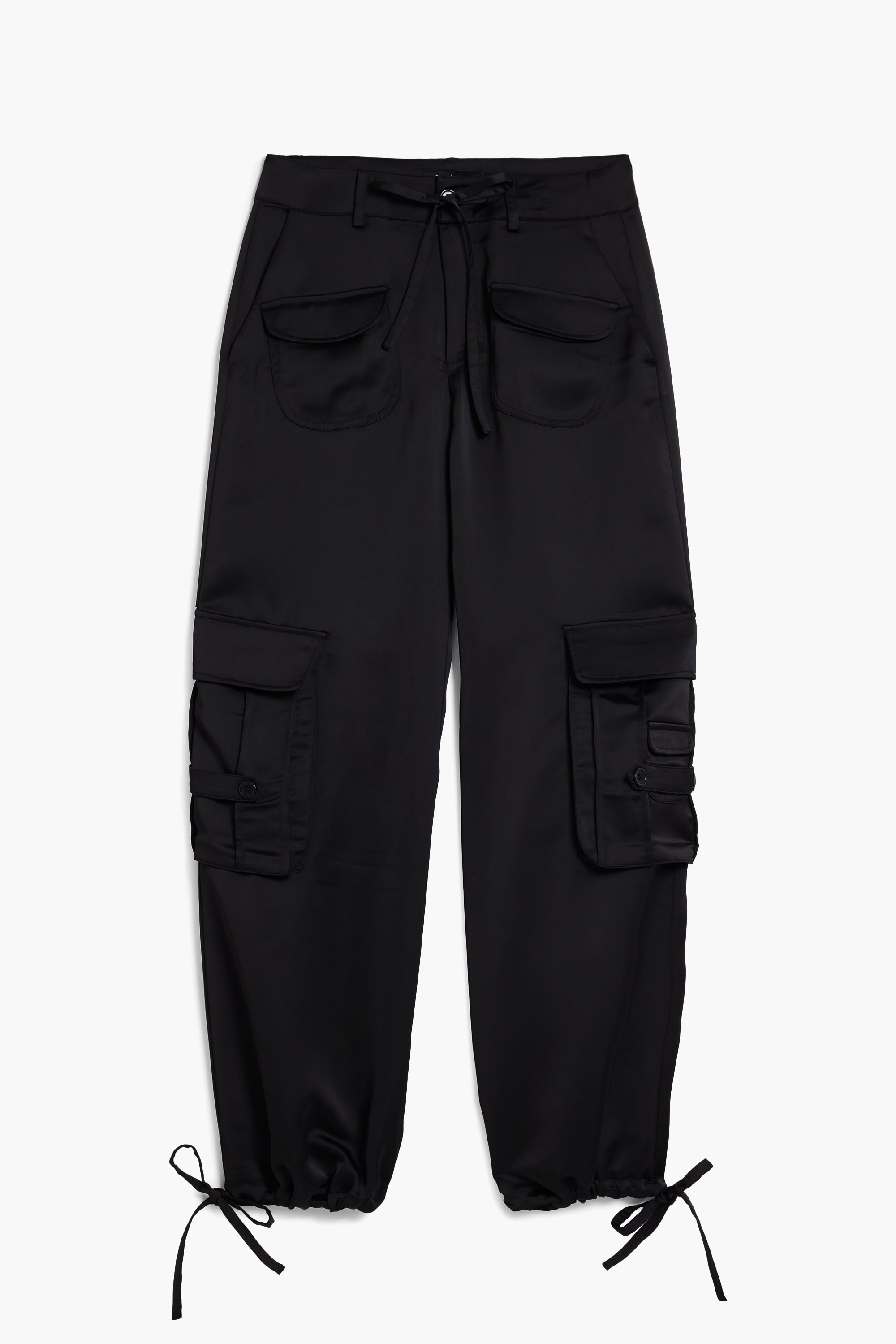 דזיגואל מכנסי קרגו מסאטן לנשים